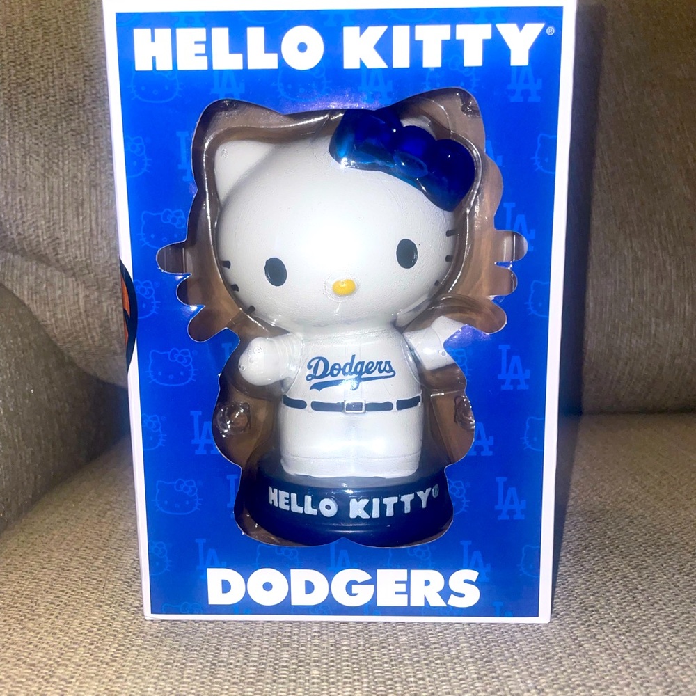 Hello Kitty Dodgers Bobblehead 🎀